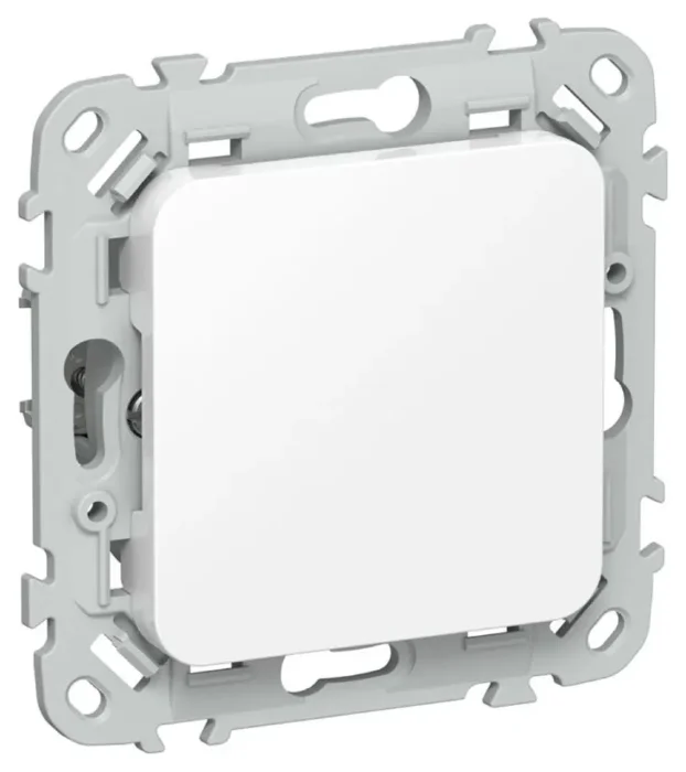 Заглушка СП FLITE ЗГ-ФлБ с суппортом механизм бел. IEK FI-PL10-K01