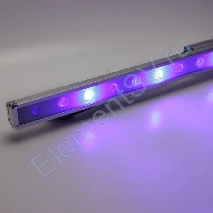 Линейный светодиодный прожектор Meteor H3 (18W, 24V, RGB, SPI)