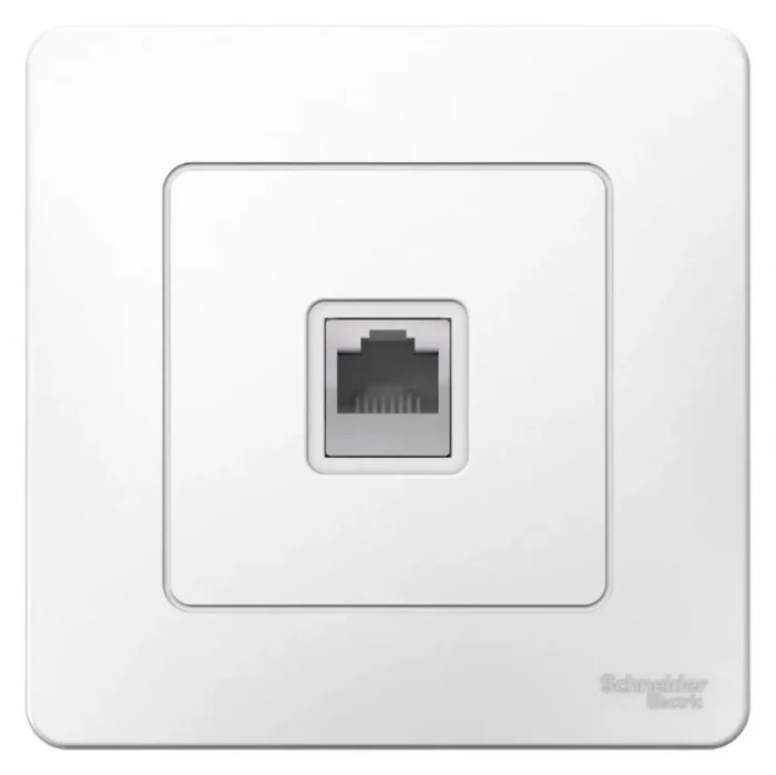Розетка телефонная 1-м СП Blanca RJ11 бел. SE BLNIS011001