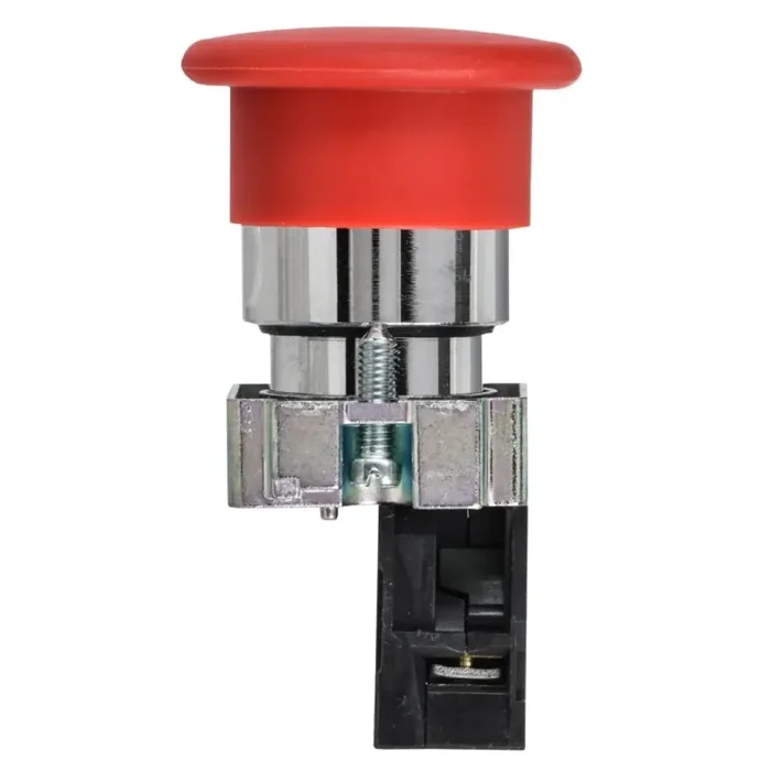 Кнопка управления "Грибок" LAY5-BS142 d22мм 1НЗ 240В с ключом красн. KARAT IEK BBG50-LAY5-K04