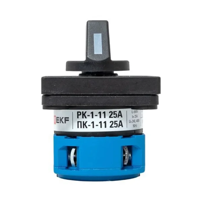 Переключатель кулачковый ПК-1-11 1П 25А "0-1" EKF pk-1-11-25