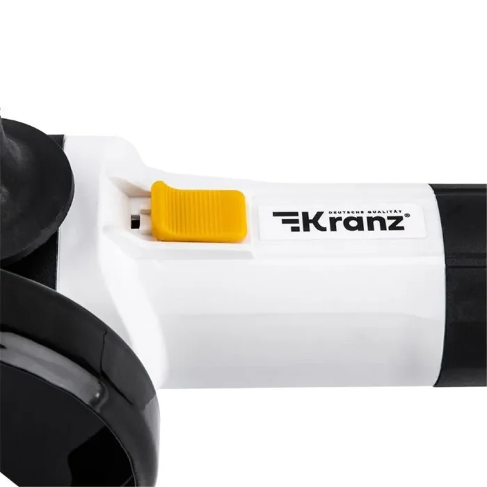 Машина шлифовальная угловая (УШМ болгарка) 125мм 900Вт в кейсе Kranz KR-PT-212