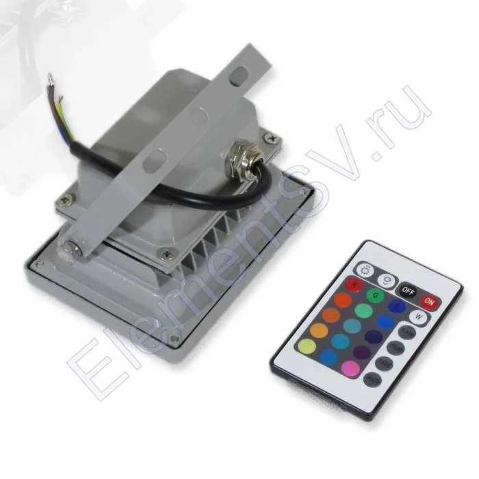 Светодиодный прожектор Standart (10W, 220V, RGB)