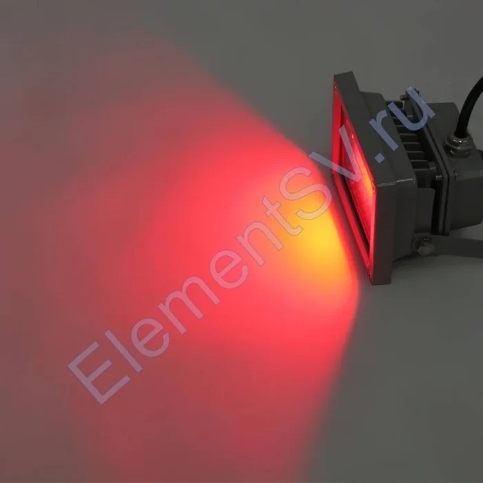 Светодиодный прожектор Standart (10W, 220V, RGB)
