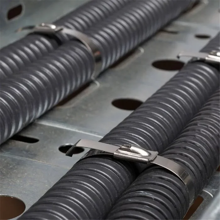 Хомут кабельный СКС (304) 7.9х800 стальной (уп.100шт) Fortisflex 74927