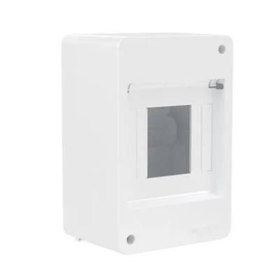 Щиток 4 мод настенный без дверцы бел. DKC F04W0W0