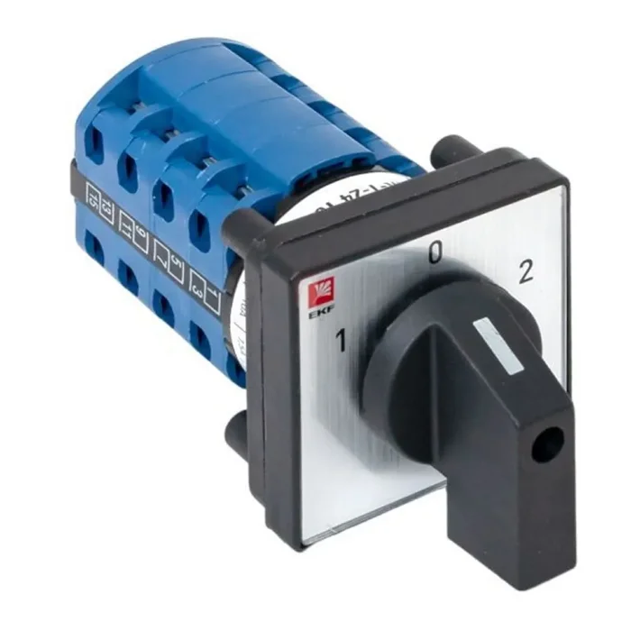 Переключатель кулачковый ПК-1-24 4П 10А "1-0-2" EKF pk-1-24-10