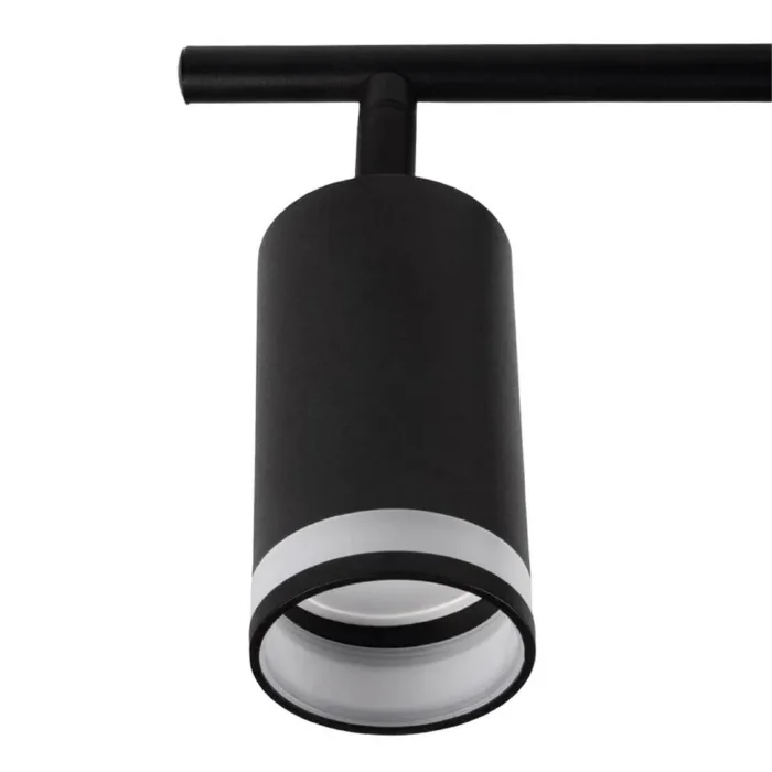 Светильник PCL-0104 4xGU10 IP20 230В BL настен./потолочн. декор. под лампу JazzWay 5066465