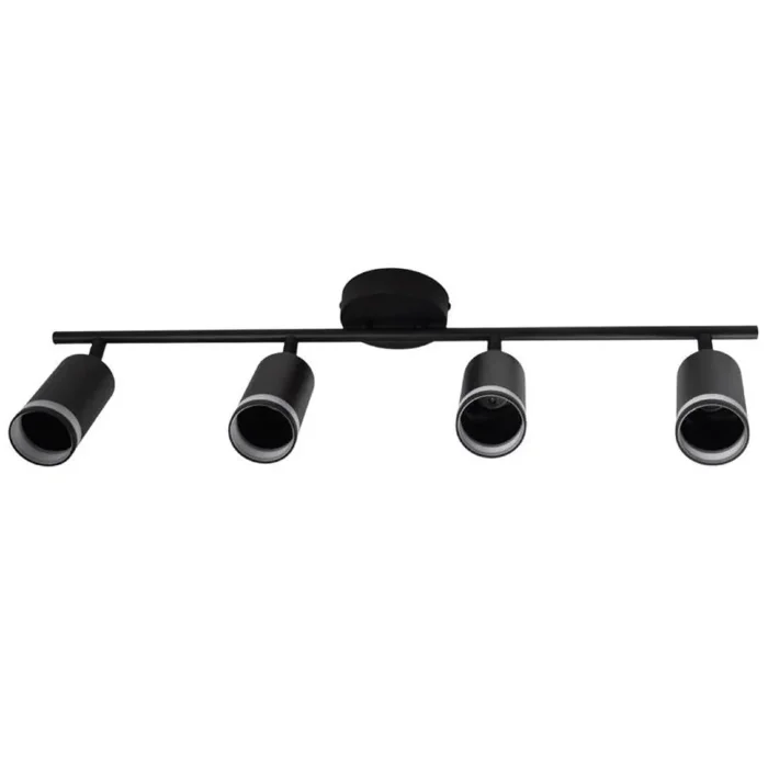 Светильник PCL-0104 4xGU10 IP20 230В BL настен./потолочн. декор. под лампу JazzWay 5066465