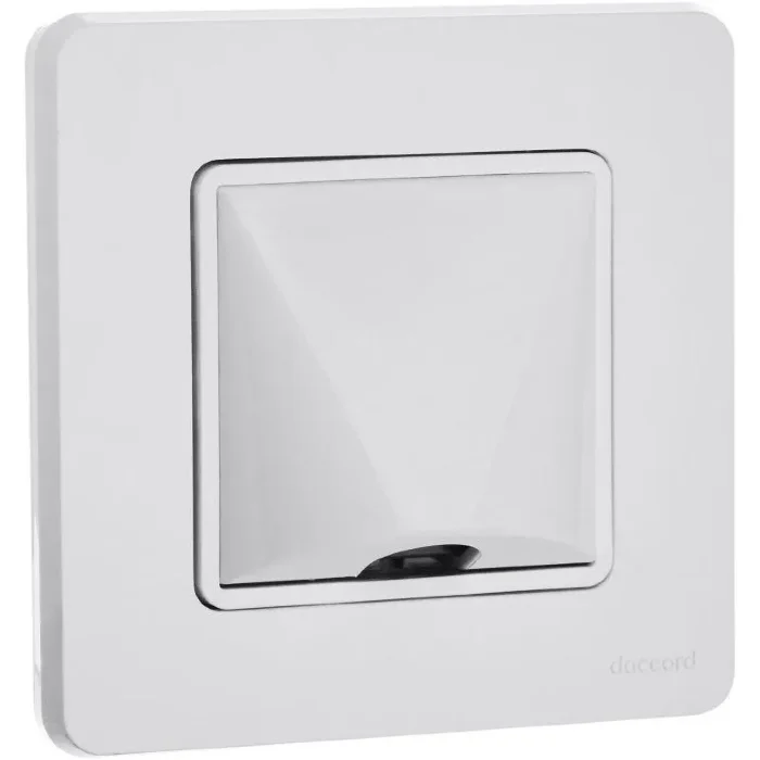 Вывод кабеля Inspiria с зажимом для крепления бел. IEK 673890