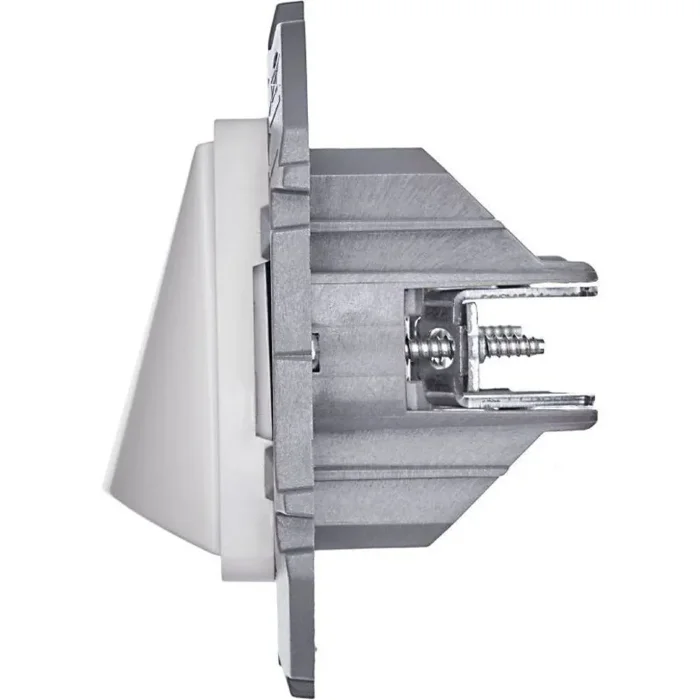 Вывод кабеля Inspiria с зажимом для крепления бел. IEK 673890