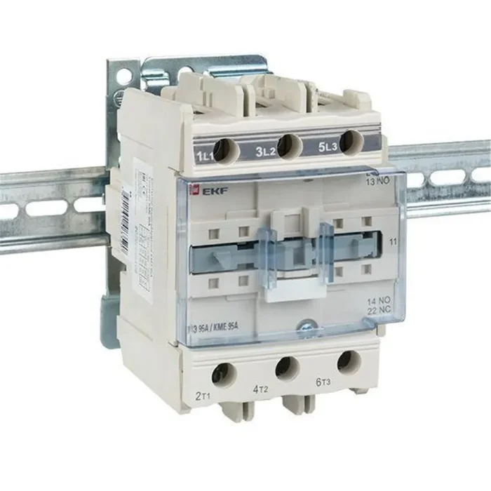 Контактор КМЭ 95А кат. 220В AC 1НО+1НЗ EKF ctr-s-95-220
