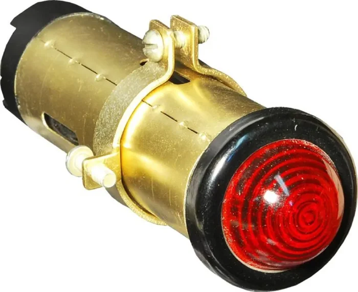 Арматура сигнальная АС-220 без лампы диаметр посадочного отверстия 32мм У2 красн. A8013-78103615