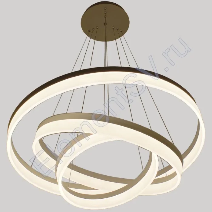 Светодиодная люстра LC-011-AC14 PA18 (130W, Day white)