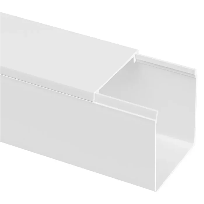 Кабель-канал 40х40 L2000 пластик бел. TOKOV ELECTRIC TKE-KK-40-40-2000-WH
