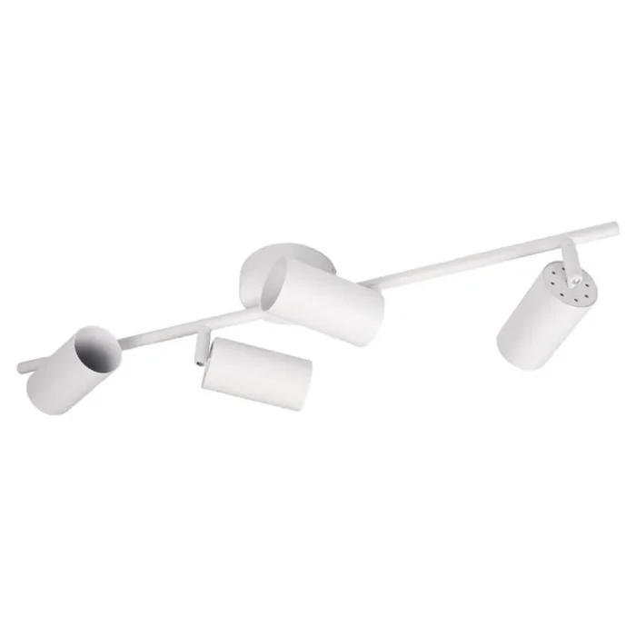 Светильник PCL-0404 4xGU10 IP20 230В WH настен./потолочн. декор. под лампу JazzWay 5066700