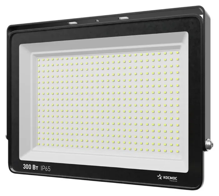 Прожектор светодиодный PREMIUM 300Вт 6500К 30000лм IP65 КОСМОС KOS_PR_LED_300
