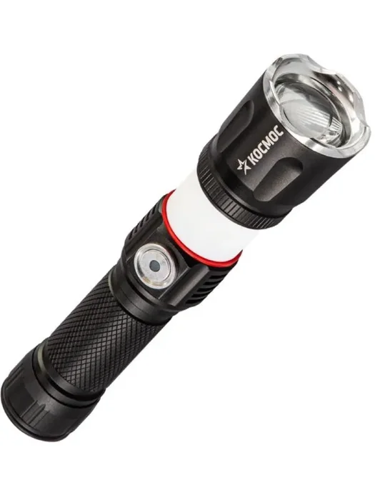 Фонарь ручной аккум. 4Вт T6LED/Li-ion18650 1200мА.ч алюм. КОСМОС (KOC811Lit)