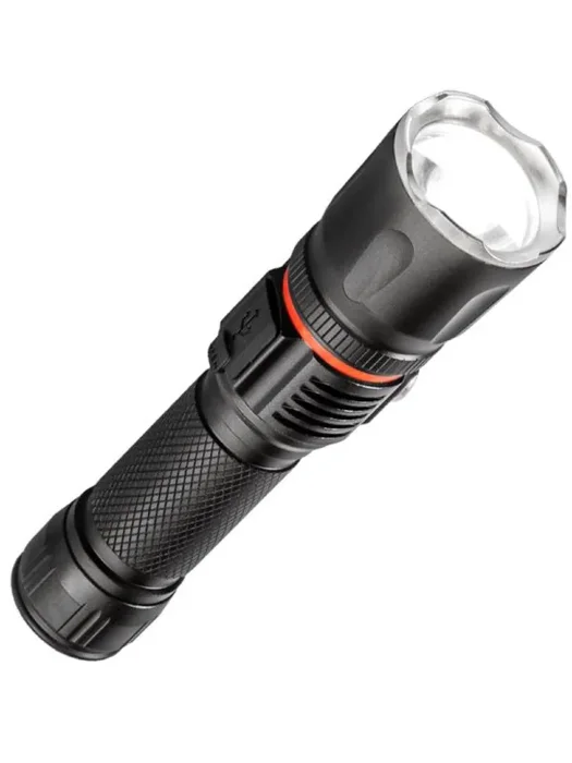 Фонарь ручной аккум. 4Вт T6LED/Li-ion18650 1200мА.ч алюм. КОСМОС (KOC811Lit)