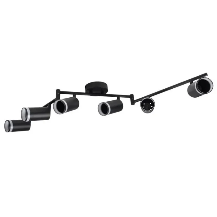 Светильник PCL-0306 6xGU10 IP20 230В BL настен./потолочн. декор. под лампу JazzWay 5066601