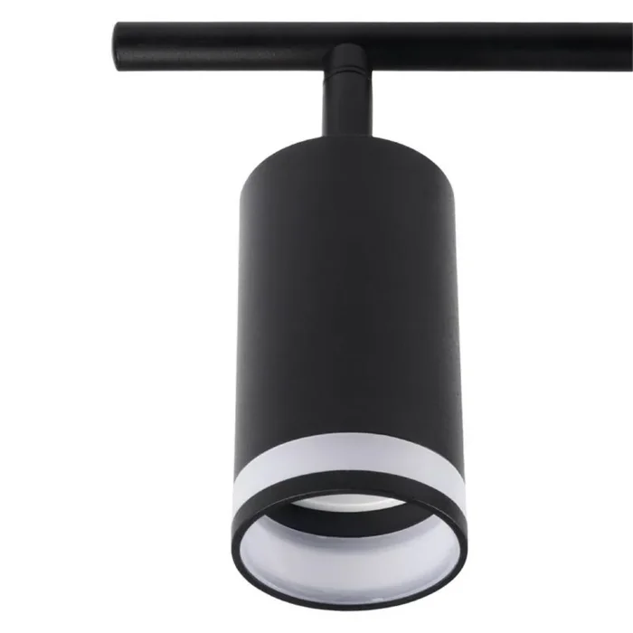 Светильник PCL-0306 6xGU10 IP20 230В BL настен./потолочн. декор. под лампу JazzWay 5066601