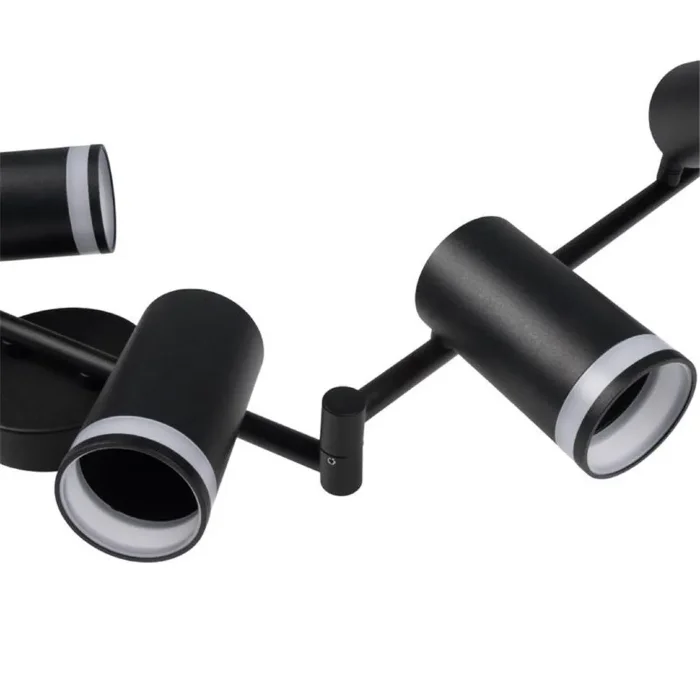 Светильник PCL-0306 6xGU10 IP20 230В BL настен./потолочн. декор. под лампу JazzWay 5066601