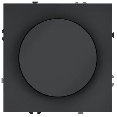 Светорегулятор поворотно-нажимной СП S70 600Вт механизм графит Voltum VLS070307