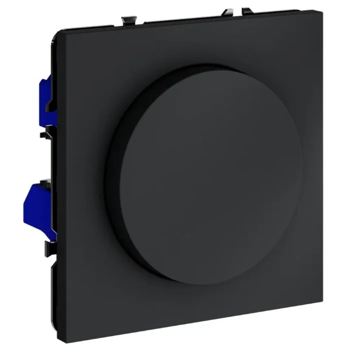 Светорегулятор поворотно-нажимной СП S70 600Вт механизм графит Voltum VLS070307