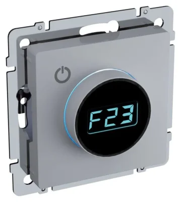 Термостат электронный с индик. BRITE СП IP20 ТС10-1-БрБ механизм бел. IEK BR-RT11-K01