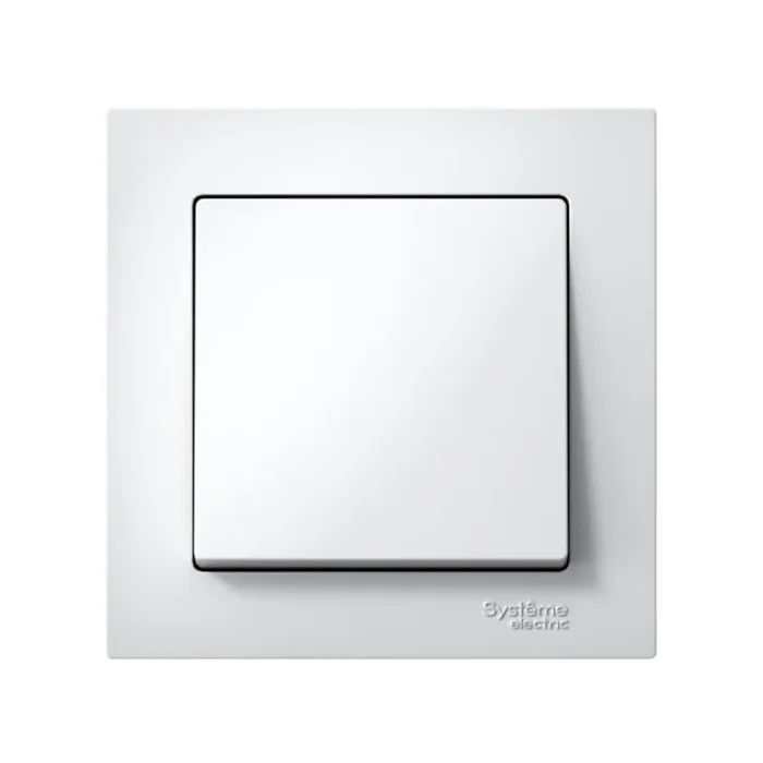 Выключатель 1-кл. СП AtlasDesign 10А IP20 (сх. 1) 10AX в сборе бел. SE ATN000112