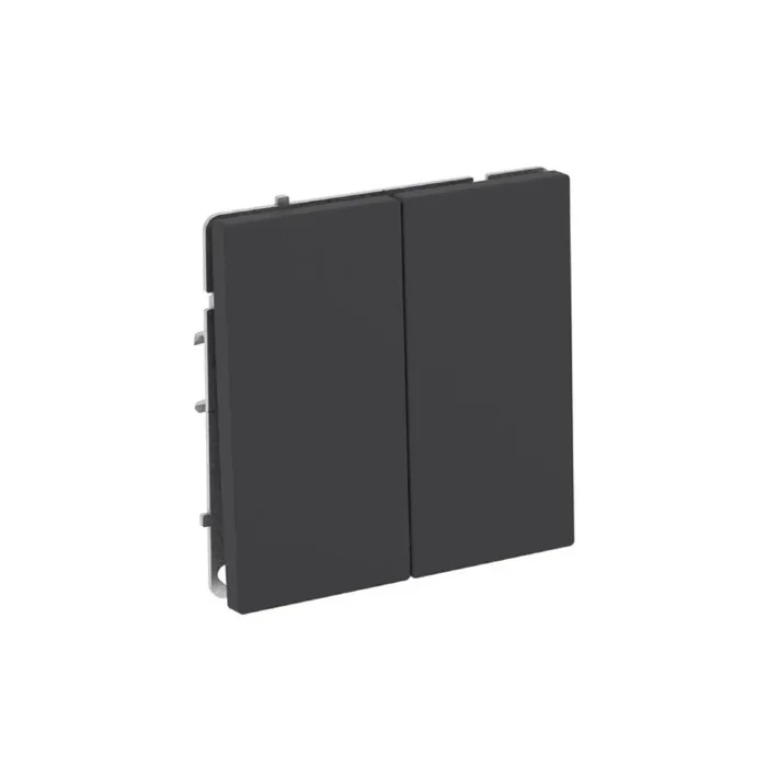 Переключатель 2-кл. KANT черн. уголь DKC 7012114