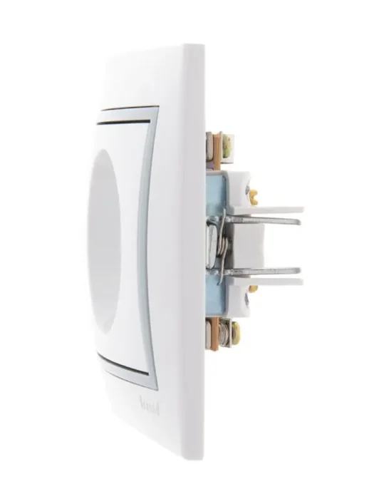 Розетка телевизионная проходная TV СП Mira бел./сер. LEZARD 701-0215-129