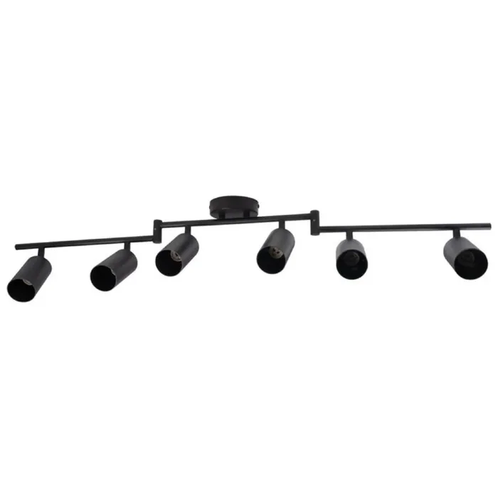 Светильник PCL-0606 6xGU10 IP20 230В BL настен./потолочн. декор. под лампу JazzWay 5066762