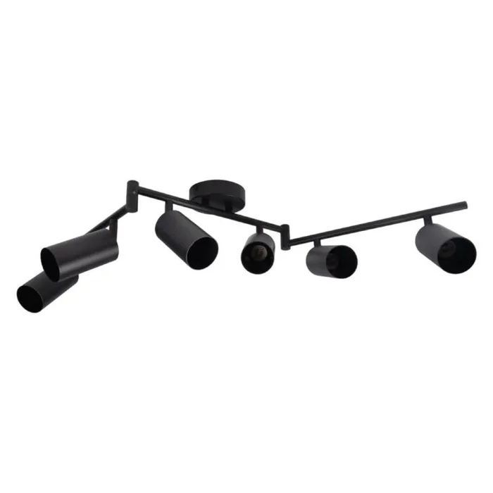 Светильник PCL-0606 6xGU10 IP20 230В BL настен./потолочн. декор. под лампу JazzWay 5066762