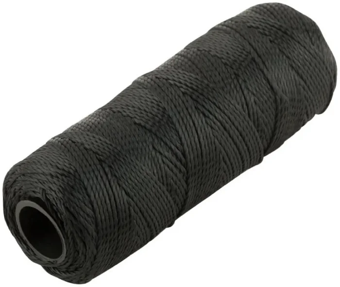 Нить крученая на катушке 1.1ммх100м 680 текс р/н=35кгс черн. FIT 68323