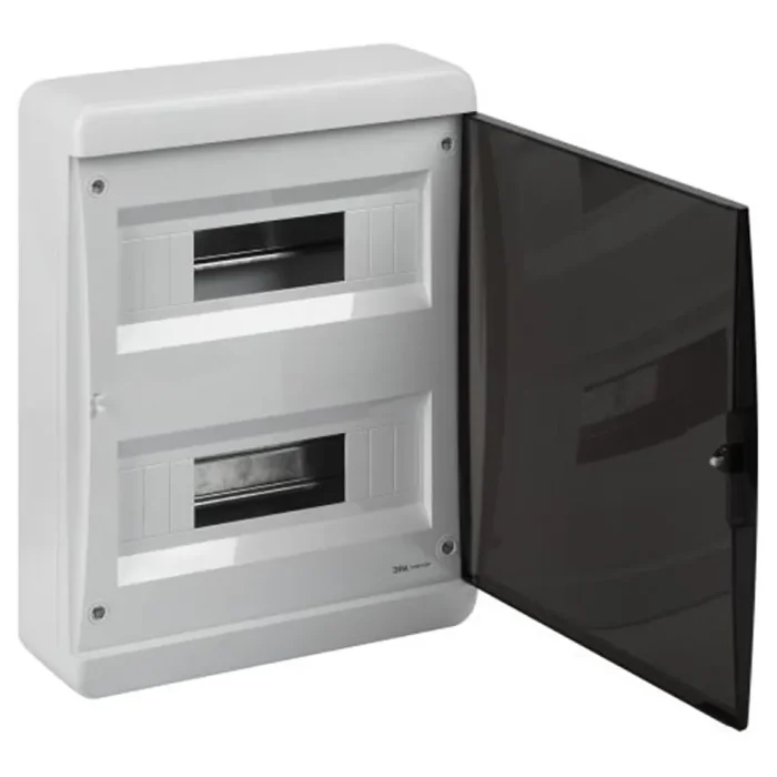 Корпус навесной COMFORT ЩРН-П-24 IP41 пластик. прозр. крышка бел. bs24cw Эра Б0067244