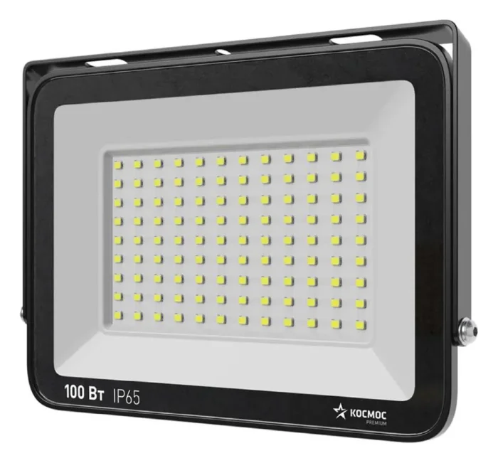 Прожектор светодиодный PREMIUM 100Вт 6500К 10000лм IP65 КОСМОС KOS_PR_LED_100