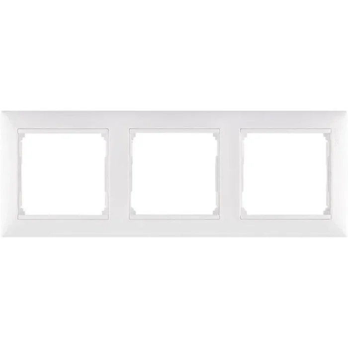 Рамка 3-м Valena горизонт. бел. IEK 774453