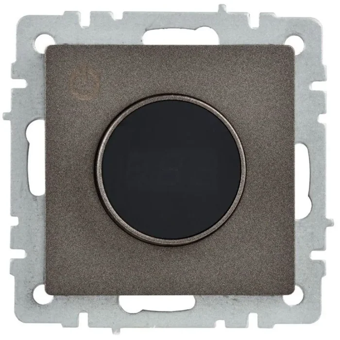 Термостат электронный с индик. BRITE СП IP20 ТС10-1-БрТБ темная механизм бронза IEK BR-RT11-K45