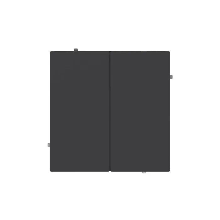 Выключатель 2-кл. KANT черн. уголь DKC 7012104