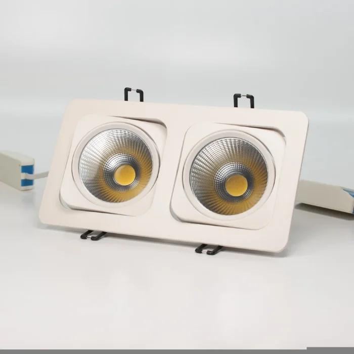 Светодиодный светильник встраиваемый 120.1 series white housing BW135 (20W,220V,day white)
