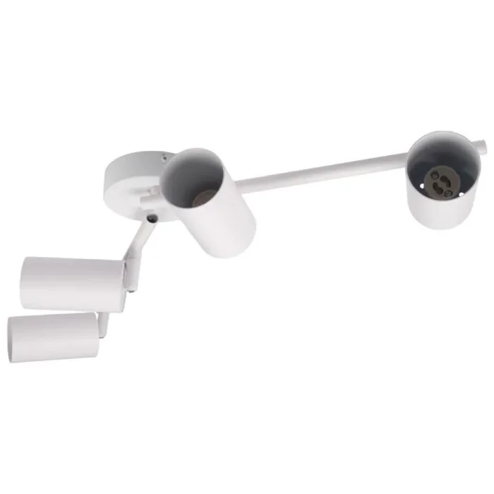 Светильник PCL-0504 4xGU10 IP20 230В WH настен./потолочн. декор. под лампу JazzWay 5066748