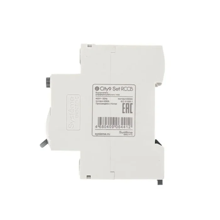 Выключатель дифференциального тока (УЗО) 4п 63А 300мА тип AC City9 Set 400В SE C9R66463