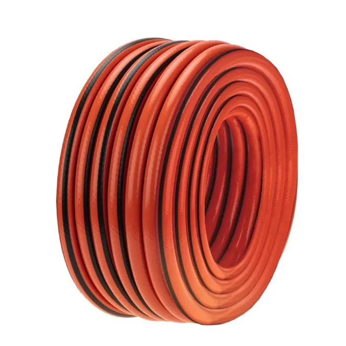 Шланг поливочный ПВХ 3-х слойный 3/4дюйма 25м Люкс ЧЕТЫРЕ СЕЗОНА 62-0229