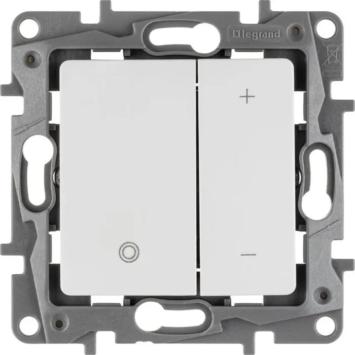 Механизм светорегулятора нажимного СП Etika 400Вт бел. IEK 672218