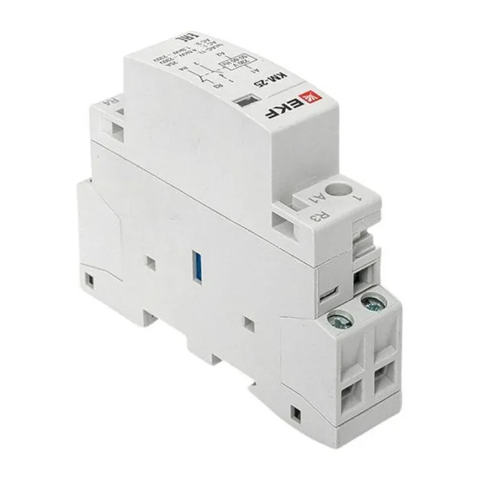 Контактор модульный КМ 25А NО+NC (1 мод.) EKF km-1-25-11