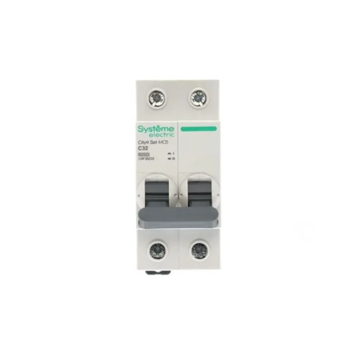 Выключатель автоматический 2п City9 Set (АВ) С 32А 6кА 230В SE C9F36232