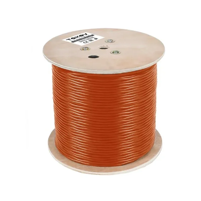 Кабель витая пара F/UTP 4х2х23AWG(0.57мм) кат.6 ZH нг(А)-HF (LSZH) indoor 305м (м) PRO TOKOV ELECTRIC TKP-C06-F42-6-RU-LSZH