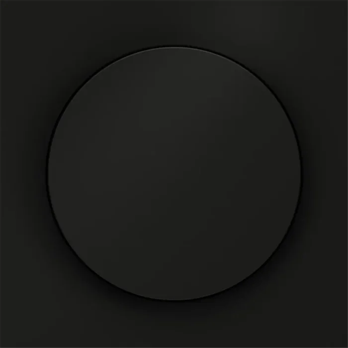 Светорегулятор поворотно-нажимной СП S70 600Вт механизм черн. матов. Voltum VLS070308