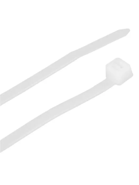Хомут кабельный 4.8х300 нейл. бел. (уп.100шт) IEK UHH31-D048-300-100